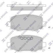 ������� ������ JEEP Cherokee V (KL) 2013- SP1858 Sangsin brake ���. SP1858 SP1858 ����