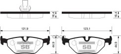 ������� ��������� �������� BMW E34 1.8-2.5TD 89-97/E32 3.0-5.0 85-94 SP2167 Sangsin brake ���. SP2167 SP2167 ����