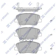 ������� ����. �������� Hi-Q Hyundai Genesis G80 (2WD) Sangsin brake ���. sp4227 SP4227 ����