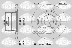 ���� ��������� (��������) Sasic ���. 6106024 6106024 ����