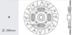 ���� ��������� RIO 1,5 16V Valeo ���. KD-25 KD25 ����