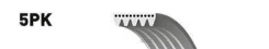 ������ ������������ Citroen SAXO 1.0-1.6 96-/ FORD Escort 1.8D 95-99/ Peugeot 106 91-/ Toyota Celica 2.0 16V 93-99 5PK1023 Gates ���. 5PK1023 XF 58367...