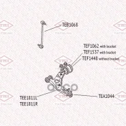 ����� �������� Mazda 3/5 03- TEE1811R TEE1811R ����