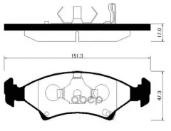 ������� ��������� �������� ������ KIA: Sephia 93-00, Shuma 97-00 HSB ���. HP1003 HP1003 ����