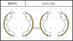 ���������� ������� Toyota Allion (T240)/ Opa (XT10)/ Probox (XP50/XP160)/ Wish (XE10) R FN2358 Blitz ���. BB5092 BB5092 ����