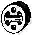 ��������� ��������� Mazda Xsedos 9/Suzuki SX4/Toyota Auris/Rav 4 III 1.6-2.5/1.4D-2.2D-4D 07/93- Bosal ���. 255-145 255145 ����