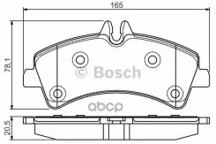 ������� �������� ������! MB Sprinter, VW Crafter 50 2.5TDi 06 0986495099_BCH Bosch ���. 0986495099 0 986 495 099 0986495099 ����