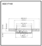   |  | Renault Logan I (Ls_) 1.4 09.2004 - Lada Largus Box 1.6 03.2012 - Allied Nippon . ADC1714V Allied Nippon ADC1714V ADC1714V...
