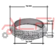 ������-��������� ������� ������� GP1011AQ* ALFI Parts (������) (61*78*15) TO 1MZFE,2AZFE 97- 1418352d00/1575a082/174510a010�/174510d090/1745120020/174...