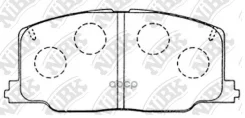 ��������� ������� Toyota Carina/ Celica_T18_/ Camry_V10 F LP613, GDB798 NiBK ���. PN1281 PN1281 ����