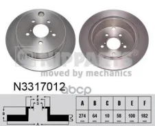 ���� ���� Subaru Forester 2013- Impreza 2012- XV 2012- Nipparts ���. n3317012 N3317012 ����
