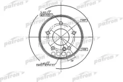 ���� ��������� ���� Mercedes-BENZ: C-Class 93-00, C-Class ��������� 96-98 Patron ���. PBD2653 PBD2653 ����