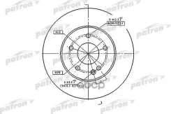 ���� ��������� ������ Mercedes-BENZ: C-Class 93-00 Patron ���. PBD2654 PBD2654 ����