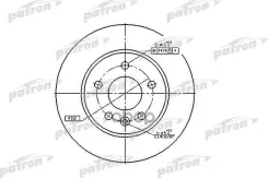 ���� ��������� ������ Mercedes-BENZ: V-Class 96-03, VITO ������� 96-03, VITO ������ 97-03 Patron ���. PBD2797 PBD2797 ����