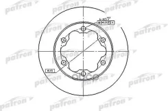 ���� ��������� ��� MB Sprinter (B904) 4-t 96-06 / VW LT 28-46 Patron ���. PBD4089 PBD4089 ����