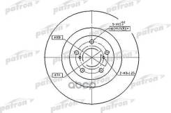 ���� ��������� ������ Subaru: Forester 01-02, Forester 02-, Impreza 98-00, Impreza 00-, Impreza ��������� 98-00, Outback 00-03 Patron ���. PBD7004 PBD...