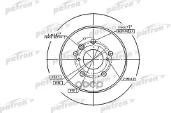 ���� ��������� ���� Lexus: RX 03-, Toyota: Harrier 00- Patron ���. PBD7257 PBD7257 ����