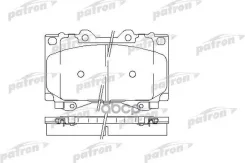 ������� ��������� �������� ������ Toyota: LAND Cruiser 90-, LAND Cruiser 100 98- Patron ���. PBP1456 PBP1456 ����