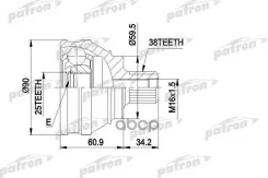 ���� ������ �-�� 38x59.5x25 AUDI: 100 1.8 1.88-12.90 Patron ���. PCV1119 PCV1119 ����
