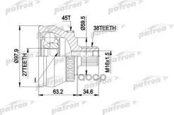   - 38X59.5x27 Abs:45t Audi:a4/A6/A8 2.4/2.6/2.7T/2.8/4.2/2.5Tdi 94-01, Skoda: Superb 1.9Tdi/2.5Tdi 02-, Passat 1.9Tdi/2.5Tdi/2.8 V6/2.3...