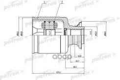 ���� ���������� ������ 29x42x35 Honda Pilot YF4 09- PCV1512 Patron ���. PCV1512 PCV1512 ����