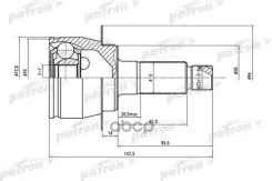 ���� �������� 28x58x29 Suzuki SX4 RW415/RW416/RW419/RW420 06- Patron ���. PCV1558 PCV1558 ����