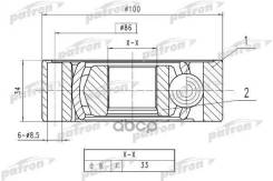   33X100 Audi: 80/A4 Quattro 1.8/1.8T/2.0E/2.3E/2.6/2.8 91-01, Seat: Cordoba 1.6/1.8/2.0/1.9Tdi 93-99, Ibiza 1.8/2.0/1.9Tdi 93-99 Patron...