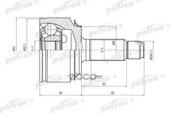 ���� ������ �-�� [A:30, B:32] Honda: CRV 07- Patron ���. PCV2124 PCV2124 ����
