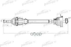������� ��� Dacia Logan 1.4-1.6i 09.04 -ABS Patron ���. PDS0637 PDS0637 ����