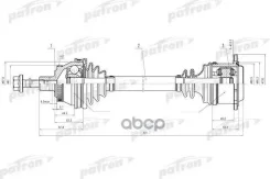 ������� ���� AUDI: A6 2.5TDi �T 97 +ABS Patron ���. PDS0692 PDS0692 ����