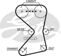 ������ ��� 5258 XS 151x29 (��� 1258) Gates ���. 5258XS 5258XS ����