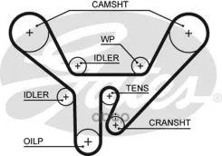 ������ ��� AUDI 3.6-4.2 91-98 (299x30) Gates ���. 5518XS 5518XS 5518XS ����