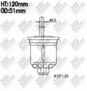 ������ ��������� Mitsubishi Galant 2,4 2000 - 2003 Mitsubishi Galant 2,4 1999 - 2003 FS3211 JS Asakashi ���. FS3211 FS3211 ����