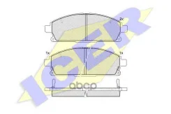 ������� ��������� Nissan X-Trail (T30) 00-07 ICER =GDB3293 Icer ���. 181521 181521 ����