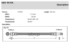 ����� ��������� Mercedes Sprinter 06-; VW Crafter 06- ������ KK FT0278 KK ���. FT0278 FT0278 ����