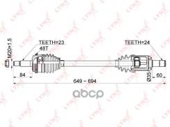 ������ � ����� | ����� ��� | LADA Vesta GFL LADA Vesta (16-) (��� ���) (FR LH) CD-1180A LYNXauto ���. CD1180A CD1180A ����