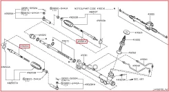 ���� ������� s50 Nissan ���. 48521CG025 48521CG025 ����