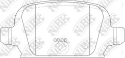 ������� ��������� �������� OPEL Corsa 1.4 2000 - 2009 OPEL Tigra 1.4 2004 - OPEL Tigra 1.2 2004 - NiBK ���. pn0192 PN0192 ����