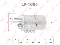 ������ ��������� LYNXauto ���. LF1606 LF1606 ����