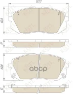 ��������� ������� 3530KT 581011DA00 (NIBK. PN0052) (TRW. GDB3461) KOTL ���. 3530KT KOTL 3530KT ����