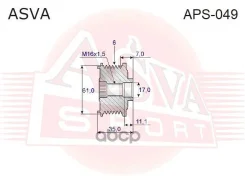 ���� �������� ���������� ASVA APS049 ����