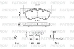 ������� ��������� �������� ����� VW Crafter 2016- Patron ���. PBP242 PBP242 ����