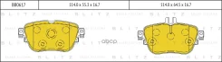������� ��������� �������� ������ Mercedes W213/S213/C257/A238/C238 16- Blitz ���. BB0617 BB0617 ����