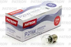 ����� ����������� (�������� 10��) P21W 12V 21W BA15s Original Stream (������������ ���������) ������� � ����� Patron ���. PLS25-21 PLS2521 ����