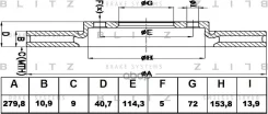 ���� ��������� ������ Blitz ���. BS0429 BS0429 ����