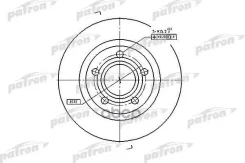 ���� ��������� ���� AUDI: A6 99-05, A6 Avant 99-05, A8 96-02 Patron ���. PBD4239 PBD4239 ����