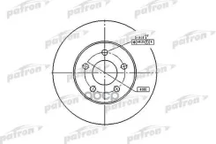 ���� ��������� ������ Chrysler: Town Contry 96-00, Dodge: Caravan, Grand Caravan 96-00 - ���� 14 Patron ���. PBD5371 PBD5371 ����