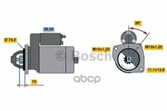 ������� 12V 0.9KW Mazdakia �������� 100% Bosch Bosch ���. 0986014991 0986014991 ����
