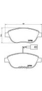  . . Fiat Bravo/Idea/Linea/Punto/Grande Punto/Stilo 1.4-1.9 01-, Lancia Delta/Musa 1.3-1.9 04-, Opel Combo 1.3-2.0 12- Brembo . P2308...