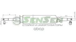 ����������� BMW 1(E82/87)/3(E91) ����. Sensen ���. 32130383 32130383 ����
